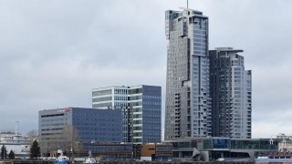 Ostatnie prace budowlane na terenie Waterfront Gdynia