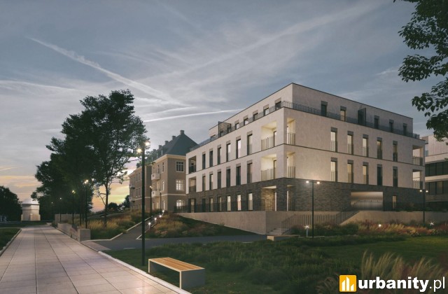 Apartamenty Central Park, wizualizacja, wiz. materiały inwestora