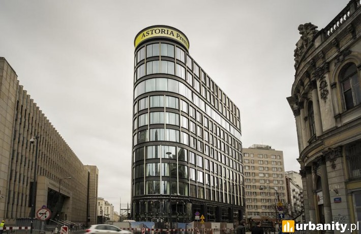 Tak obecnie wygląda biurowiec Astoria Premium Offices