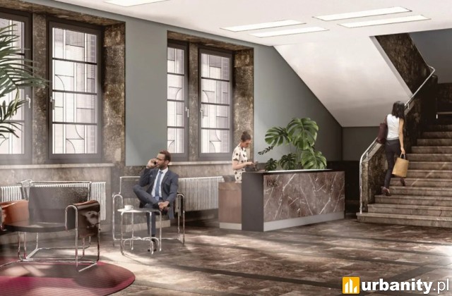 Bank Gospodarstwa Krajowego - wnętrza po remoncie, wiz. JEMS Architekci