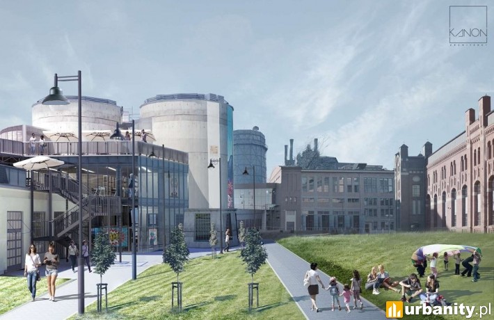 Centrum Komiksu i Narracji Interaktywnej - wizualizacja