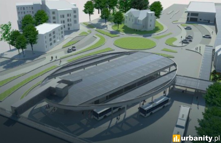 Projekt centrum przesiadkowego w Zielonej Górze
