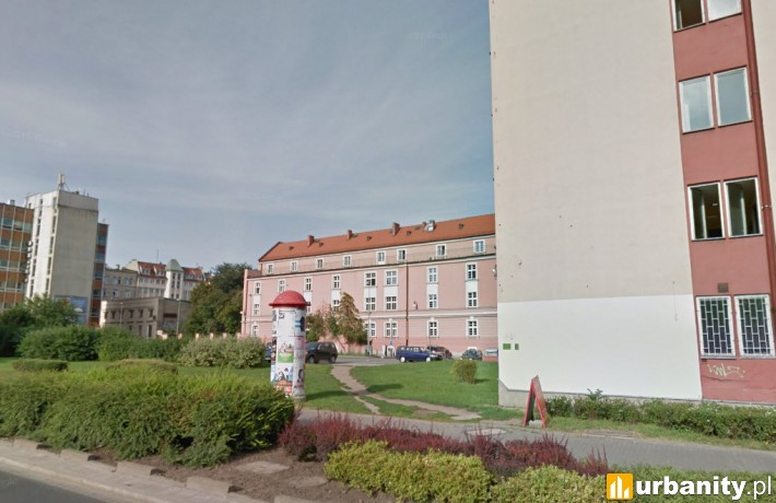 Nieruchomość pomiędzy ulicą św. Wita a św. Katarzyny (zdjęcie Googlestreet)