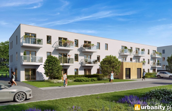 ECO Berensona - rusza sprzedaż mieszkań II etapu osiedla, wiz. materiały dewelopera