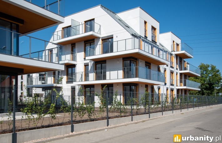 Lokum Villa Nova - widok na osiedle z ul. Jaskółczej