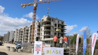 Ponad 200 mieszkań powstaje na Bałutach. Osiągnięto ważny etap inwestycji