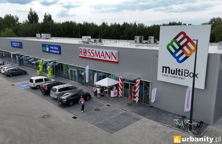 Nowy park handlowy Multibox w Nowych Lipinach, fot. materiały inwestora