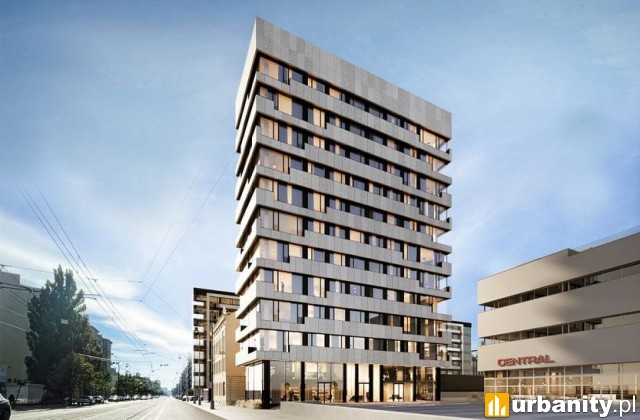 Charakterystyczny gmach koło domu handlowego Central przy ulicy Piotrkowskiej w Łodzi zmieni się w apartamentowiec