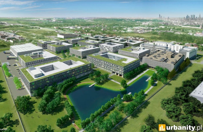 Projekt kompleksu Poleczki Business Park