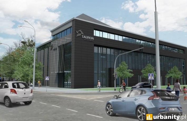 Projekt budynku Centrum Zarządzania Siecią Tauron