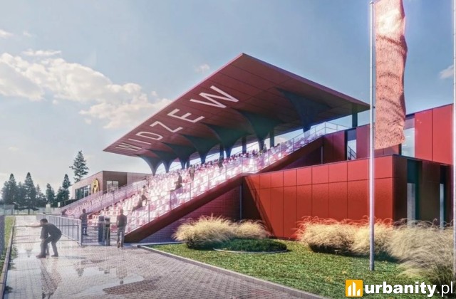 Widzew Training Center, wiz. materiały inwestora