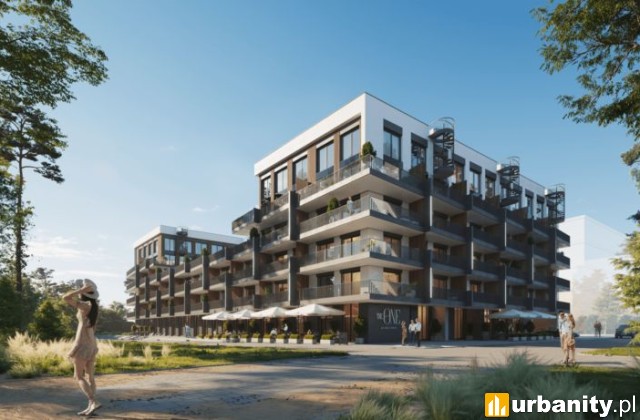 Apartamenty The One w Ustroniu Morskim, wiz. materiały inwestora