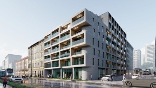 Projekt inwestycji City Apartments w centrum Wrocławia, fot. materiały inwestora