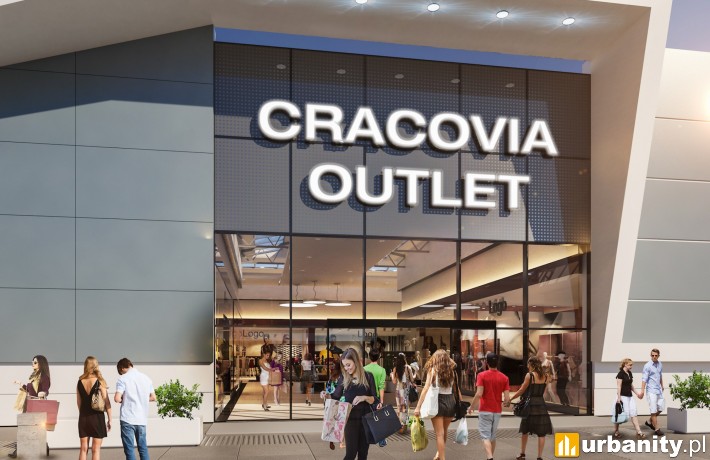 Cracovia Outlet w Krakowie - wizualizacja
