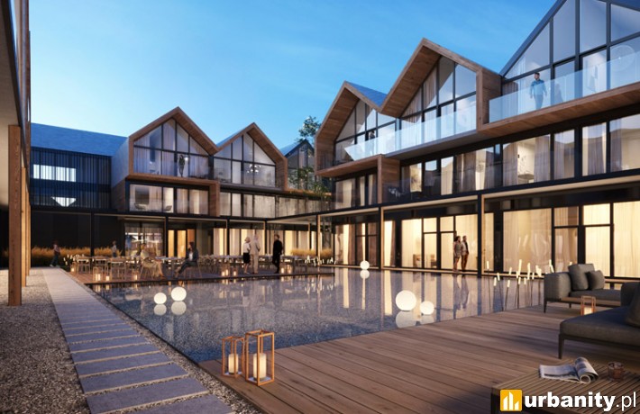 Kompleks hotelowy Karkonosze Springs koło Jeleniej Góry- wizualizacja