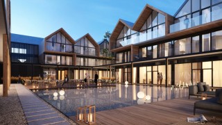 Kompleks hotelowy Karkonosze Springs koło Jeleniej Góry- wizualizacja