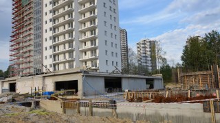 Zaawansowana budowa inwestycji Nowe Tysiąclecie w Katowicach