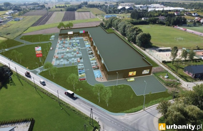 W Brzezinach powstanie kolejny park handlowy spółki Genesis Property, fot. materiały inwestora