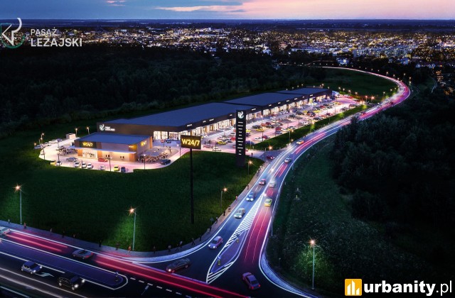 Pasaż Leżajski, wizualizacja, fot. materiały prasowe