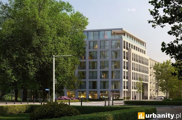 Projekt apartamentowca przy Rozbrat 44 na Powiślu, wiz. materiały inwestora