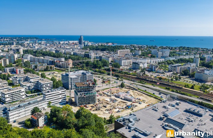 SkyCity Gdynia, budowa I etapu inwestycji, fot. Allcon