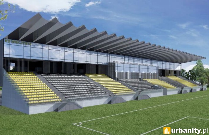 Tak wyglądał będzie nowy stadion w Krakowie, Fot. materiały prasowe, Zarząd Infrastruktury Sportowej w Krakowie