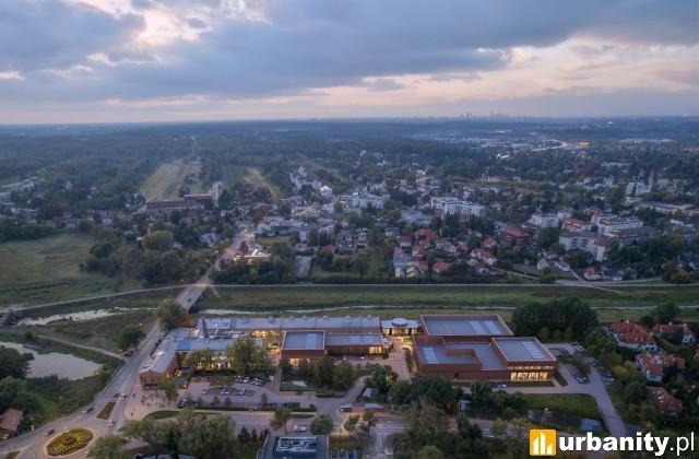 Projekt rozbudowy Starej papierni pod Warszawą, wiz. materiały inwestora