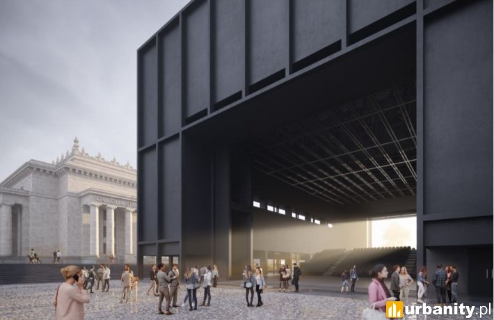 Projekt nowej siedziby TR Warszawa