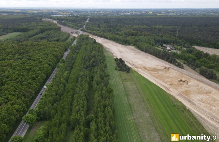 Budowa drogi S19 na odcinku Lubartów - Lublin, fot. GDDKiA