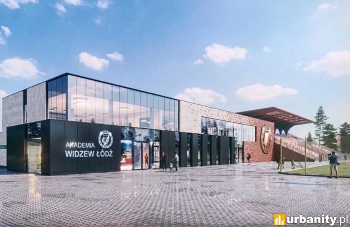 Widzew Training Center, wiz. materiały inwestora