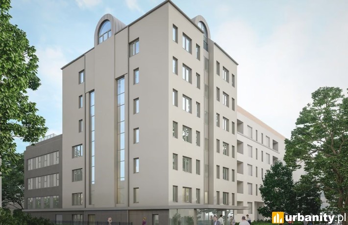 Wieża Magów po przebudowie, wizualizacja, wiz. materiały inwestora