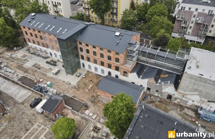 Tak obecnie wygląda dawna fabryka Wigencji w Łodzi (fot. Radosław Jóźwiak, ŁÓDŹ.PL)