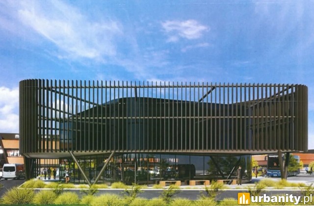 Zintegrowane Centrum Przesiadkowe Wałbrzych, wiz. materiały inwestora