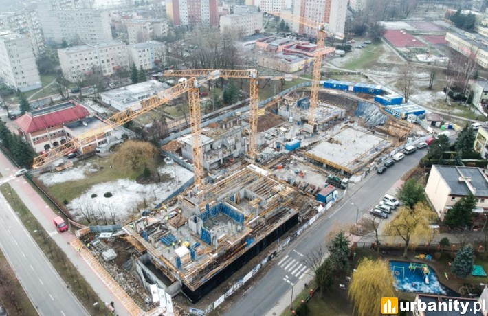 Postęp prac na budowie przy Bardowskiego 1