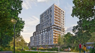 Katowicka Residence, projekt inwestycji, wiz. materiały dewelopera