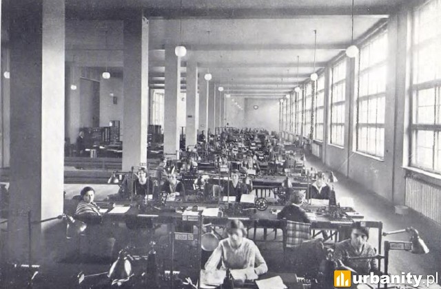 Nowogrodzka 45, Urząd Telekomunikacyjny; Centrala telegraficzna, przed 1939 r.; Fotopolska