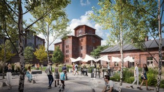 Jak wygląda realizacja kompleksu mixed-use Fuzja w Łodzi?