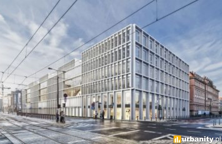 Projekt biurowca Nowy Targ we Wrocławiu