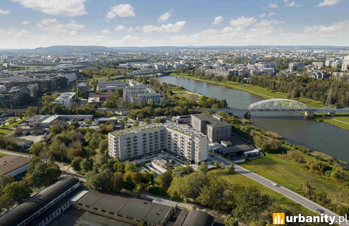 Portowa Zabłocie w Krakowie, wizualizacja, wiz. materiały dewelopera