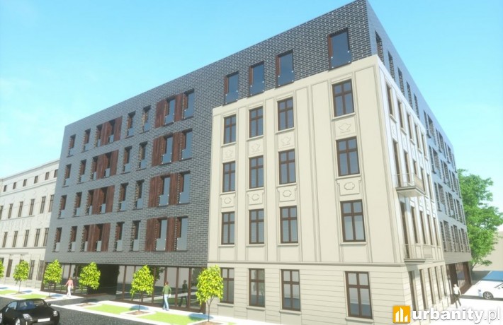 Projekt zabudowy działki przy ulicy Składowej w Łodzi
