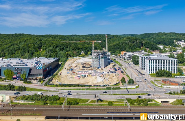 SkyCity Gdynia, budowa I etapu inwestycji, fot. Allcon
