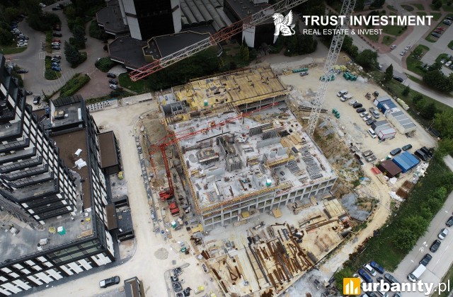 Rośnie druga wieża inwestycji SkyTrust, fot. Trust Investment