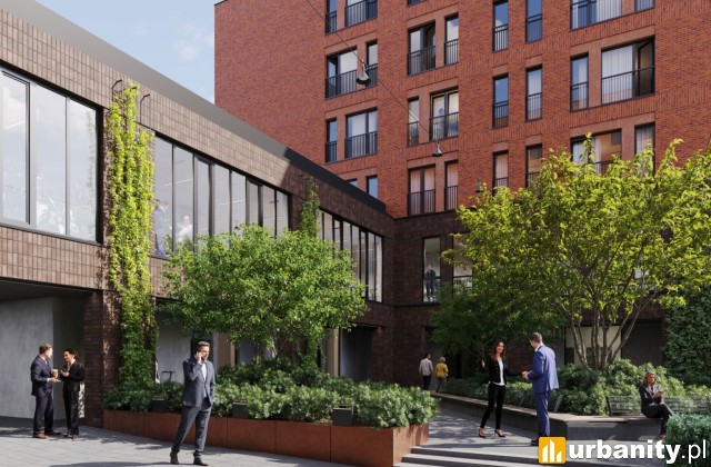 Projekt etapu Soho Hub, wizualizacja, wiz. Yareal