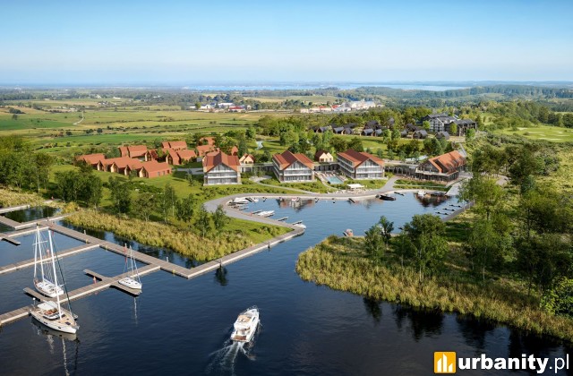 Projekt inwestycji Vista Mikołajki, wizualizacja, wiz. materiały inwestora