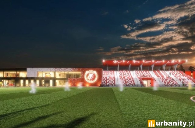 Widzew Training Center, wiz. materiały inwestora