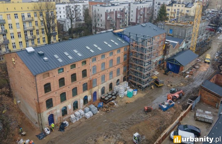 Rewitalizacja fabryki „Wigencja". (fot. lodz.pl)