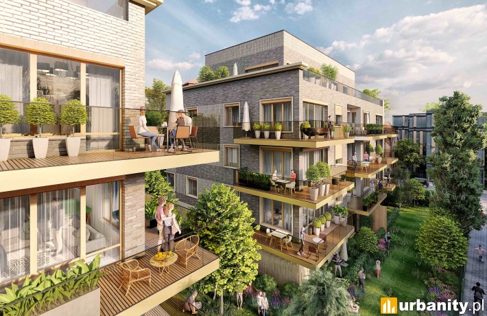 Projekt osiedla Cavallia na poznańskim Łazarzu, wiz. materiały prasowe