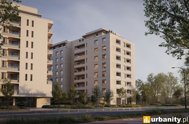 Conrada 28 na Bielanach, rusza sprzedaż mieszkań, wiz. materiały dewelopera