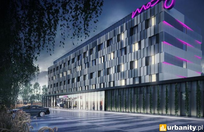 Projekt hotelu Moxy w Poznaniu