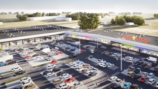 Multishop Sochaczew po przebudowie, wizualizacja, fot. materiały prasowe